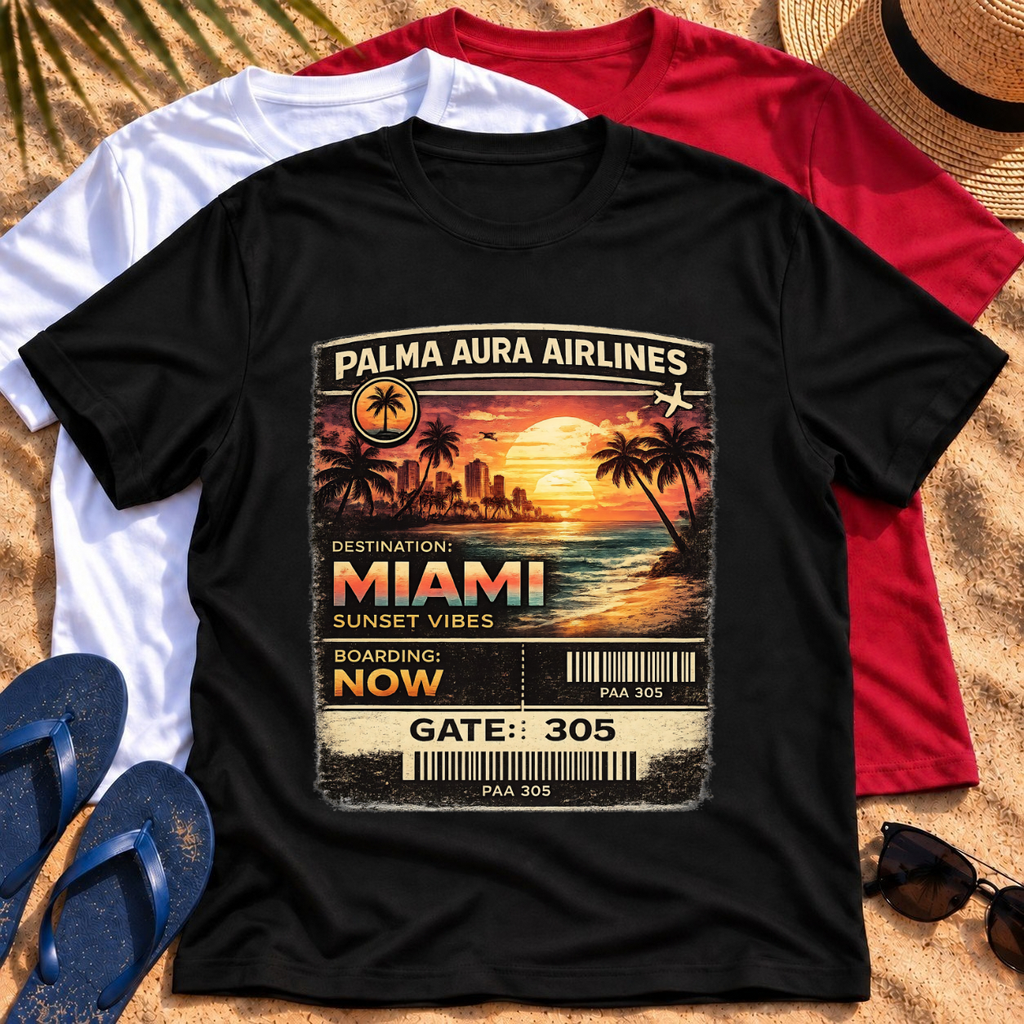 Destination Miami T‑Shirt