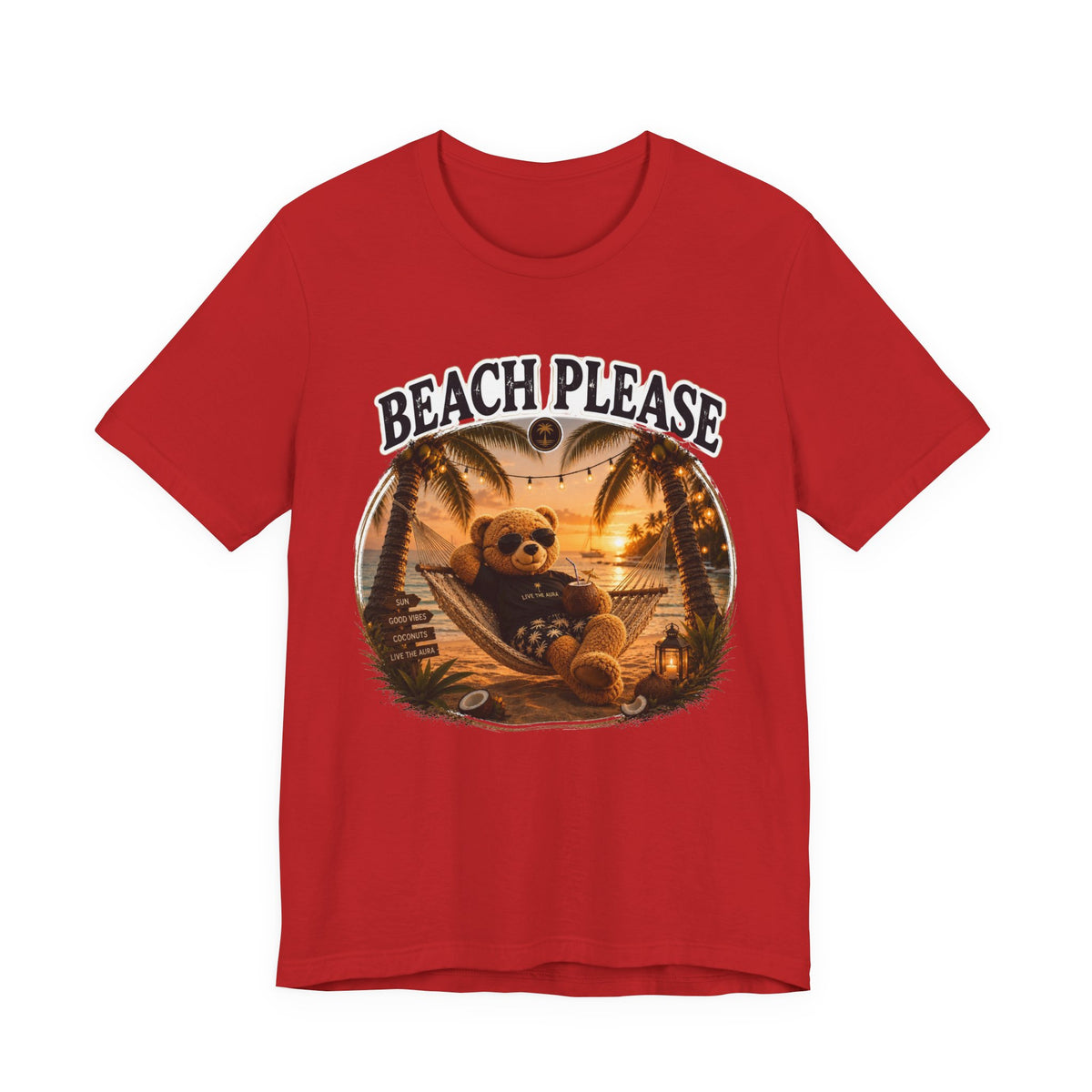 Copy of Beach Please Bear T‑Shirt
