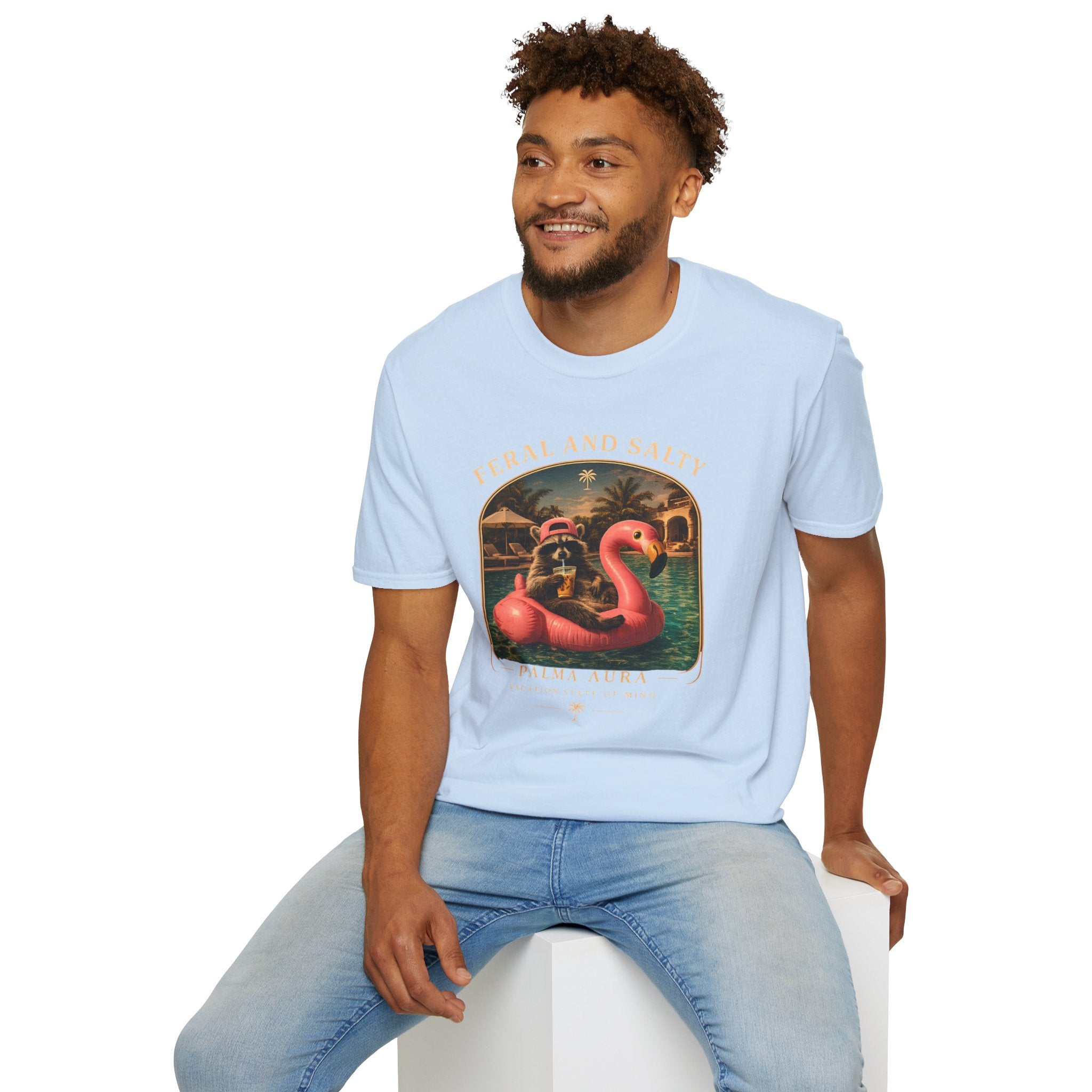 Feral and Salty Raccoon T-Shirt