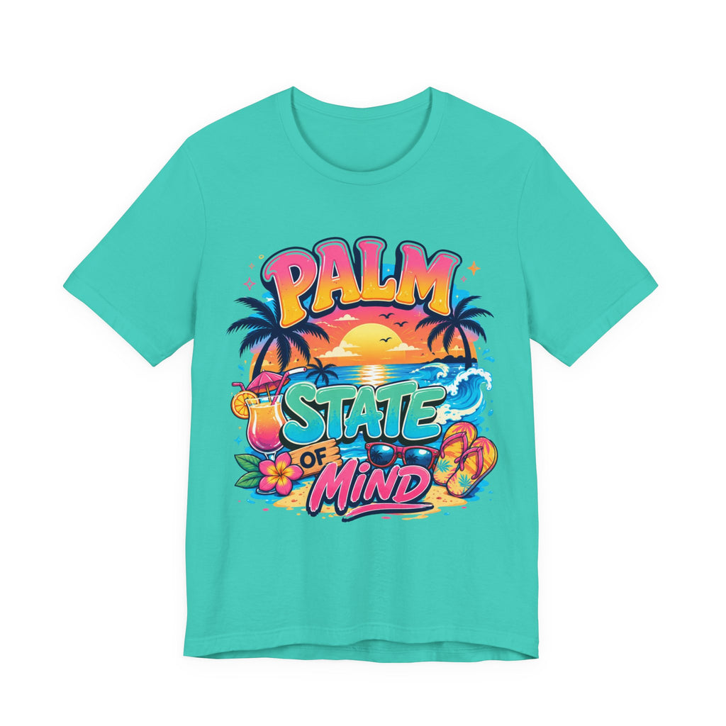 Palm State of Mind Retro T‑Shirt