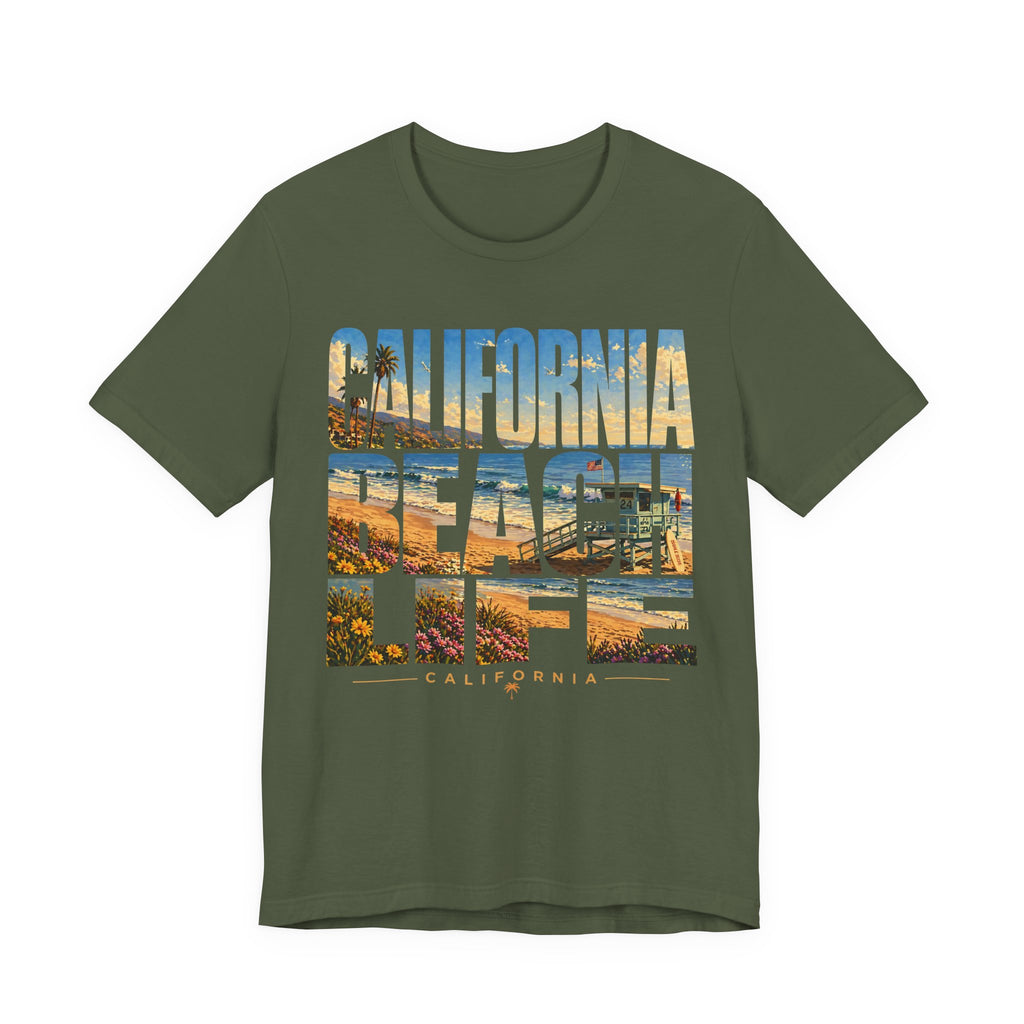 California Beach Life T‑Shirt