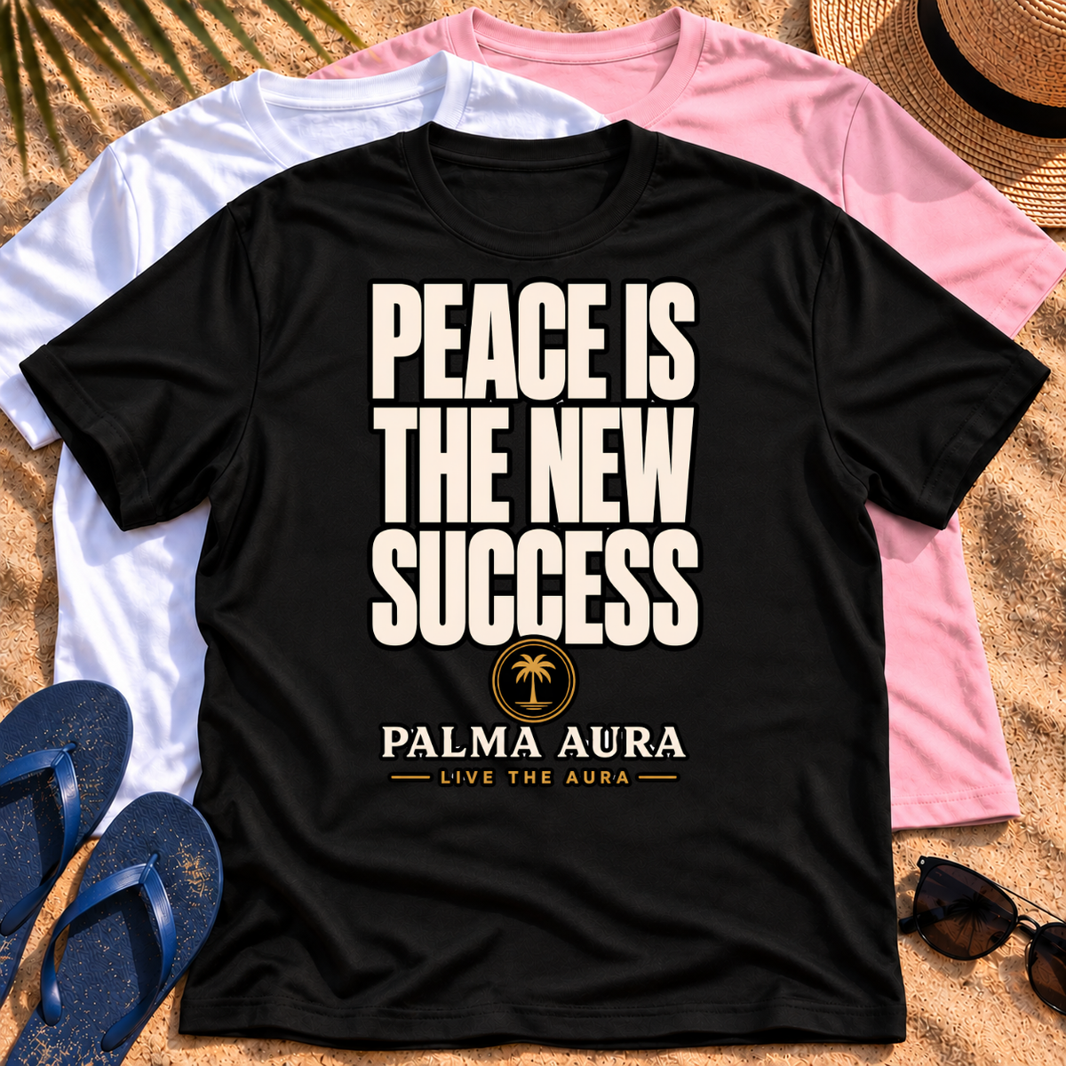 Peace is the new success T‑Shirt