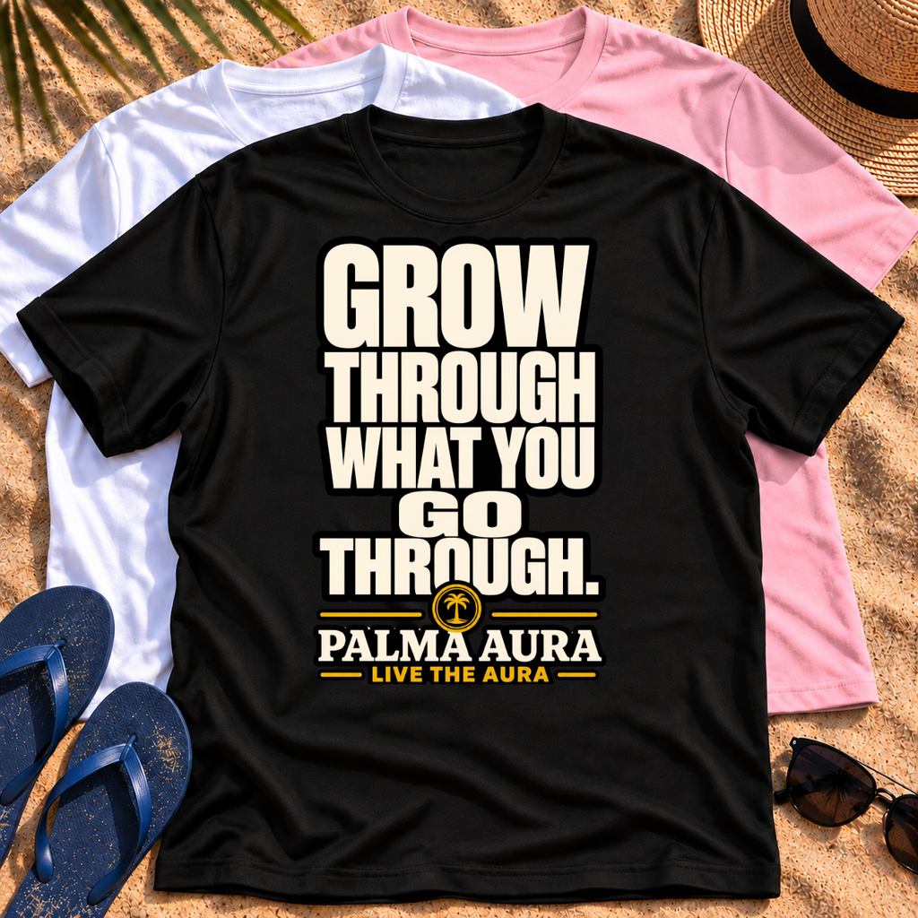 Grow Through what you go through T‑Shirt