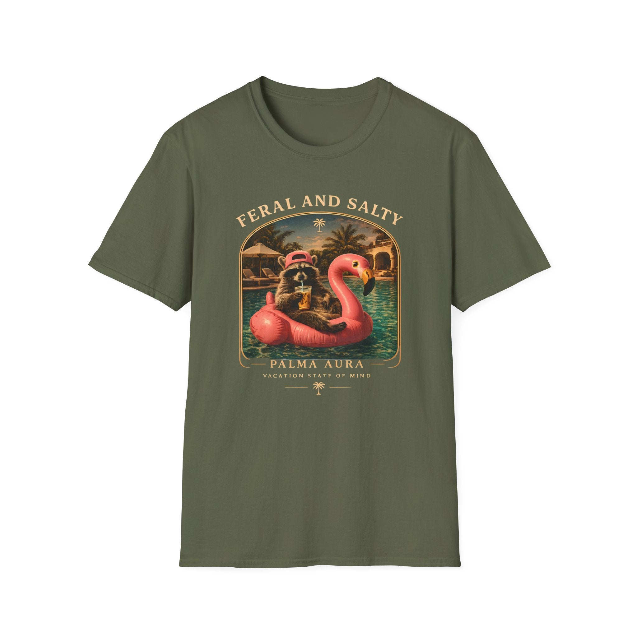Feral and Salty Raccoon T-Shirt