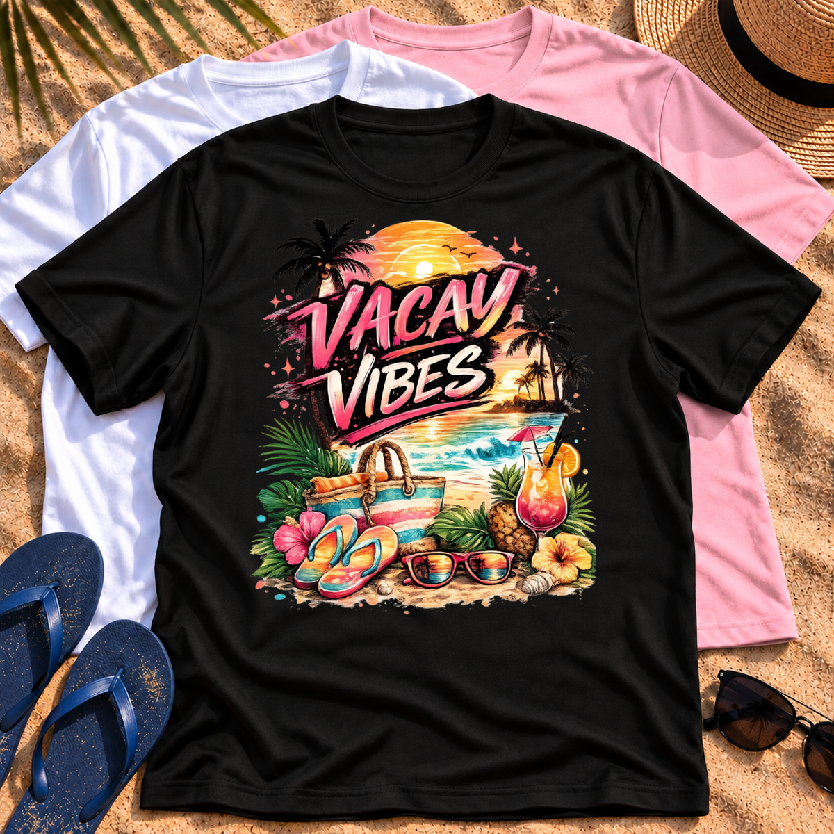 Vacay Vibes version 2 T‑Shirt