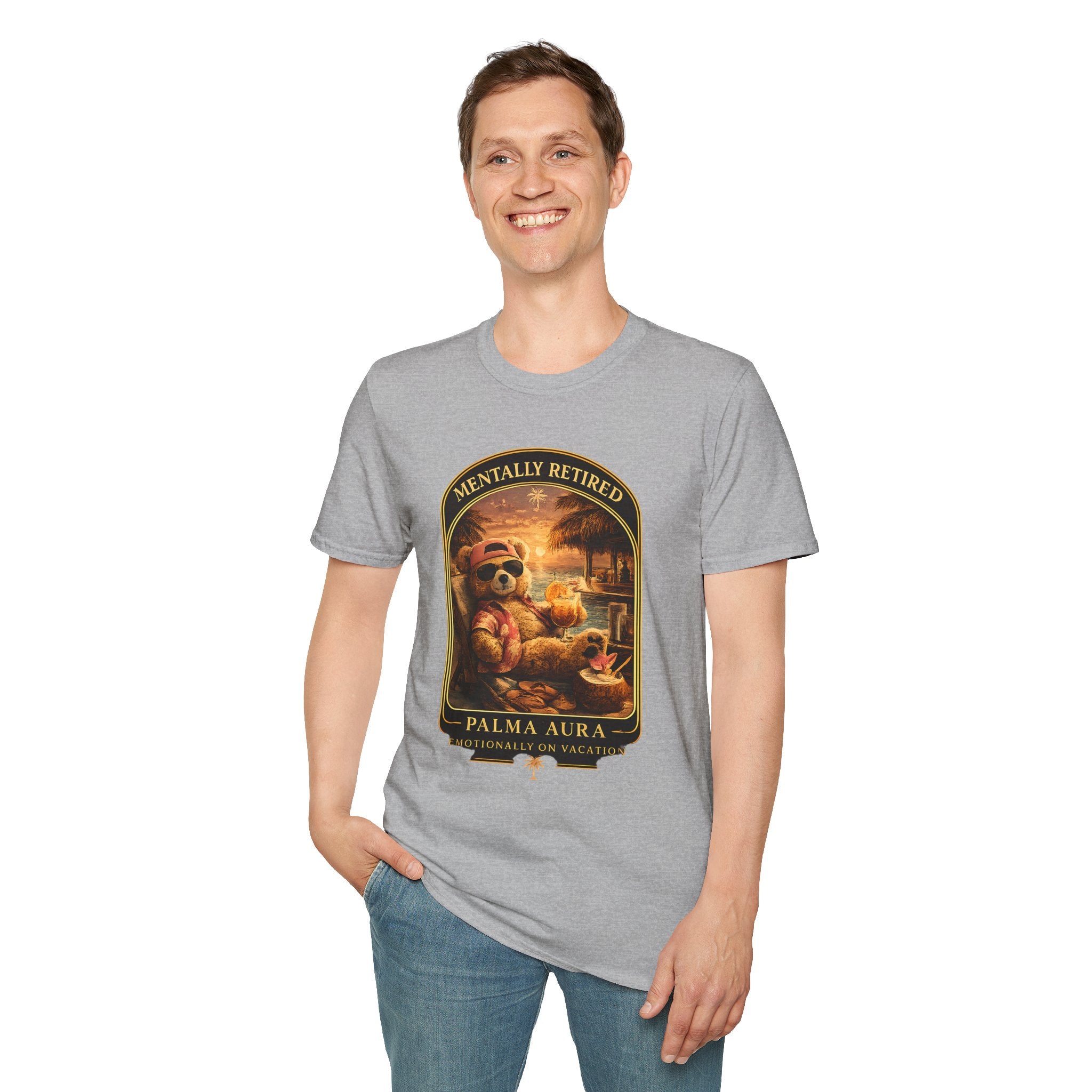 Mentally Retired Bear Version T-Shirt