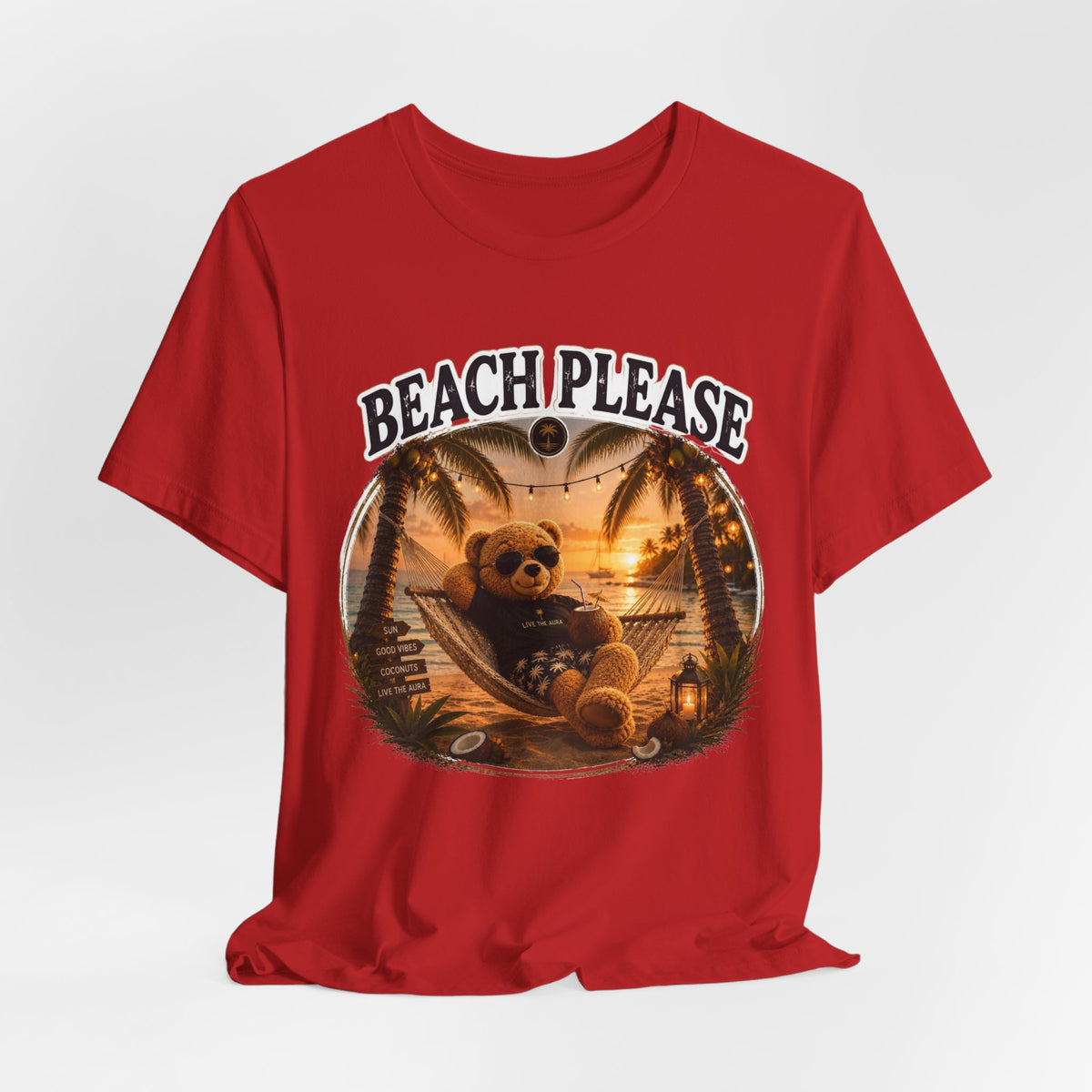 Copy of Beach Please Bear T‑Shirt