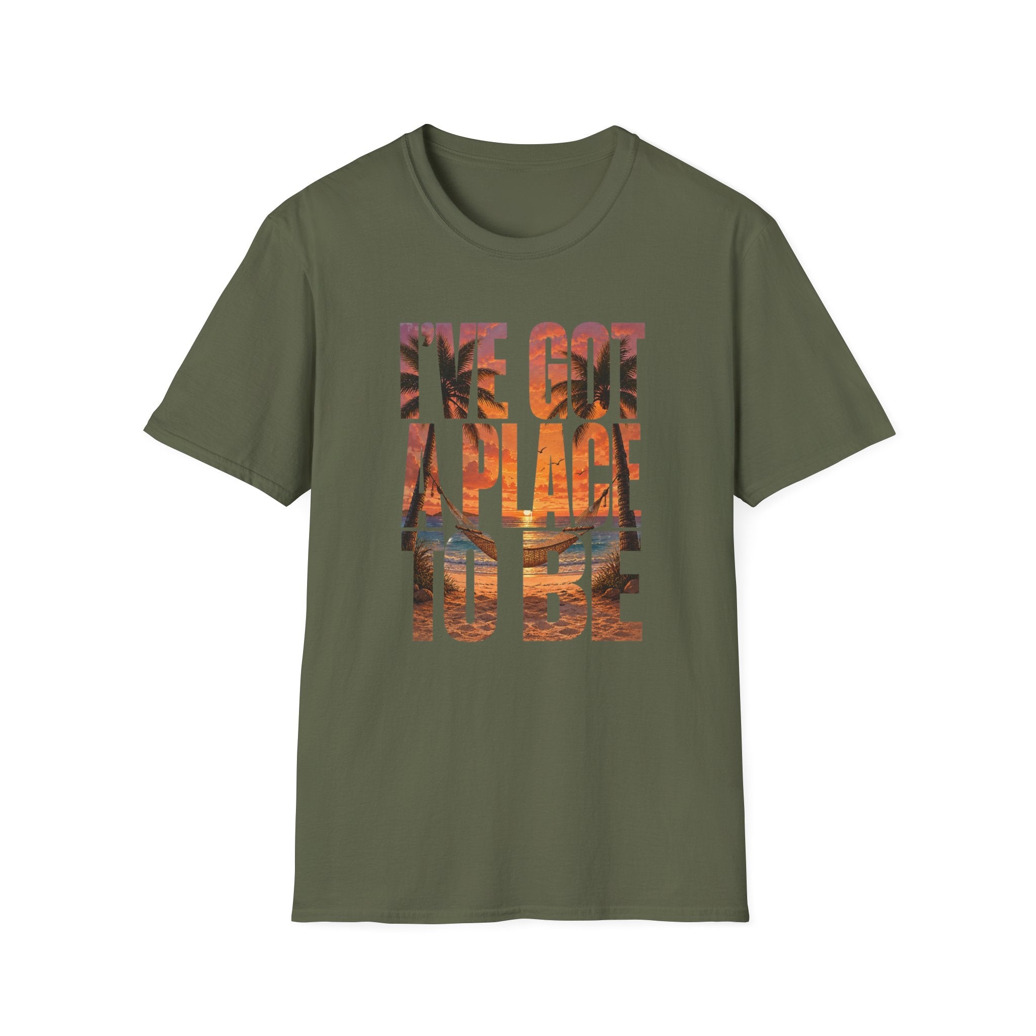I've got a place to be orange version 2 T-Shirt