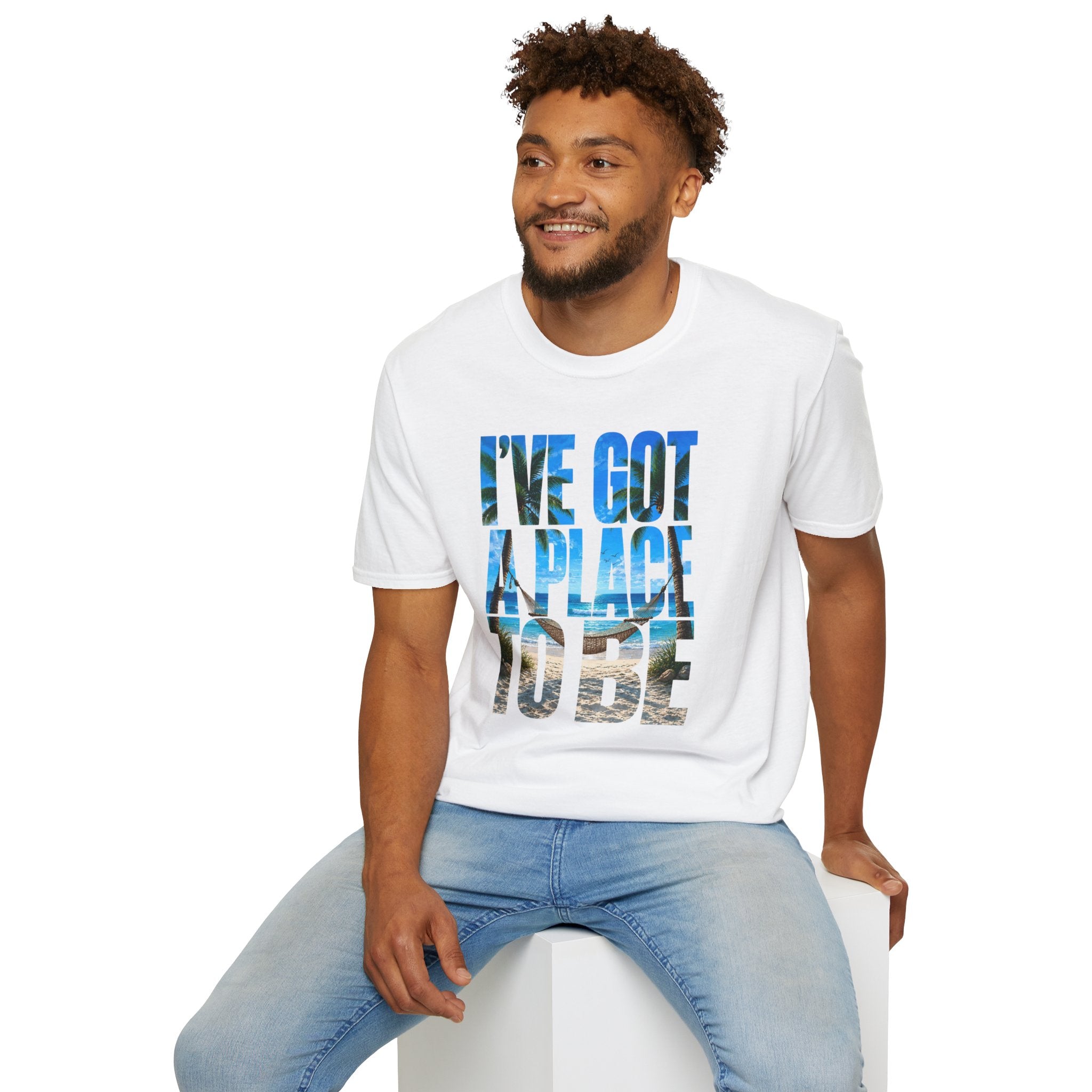 I've got a place to be blue version T-Shirt