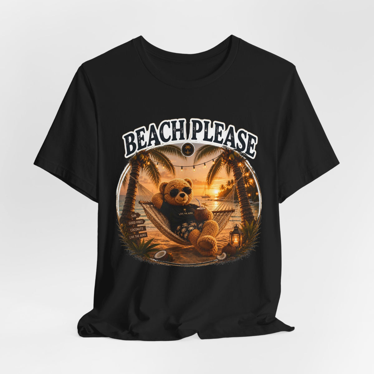 Copy of Beach Please Bear T‑Shirt
