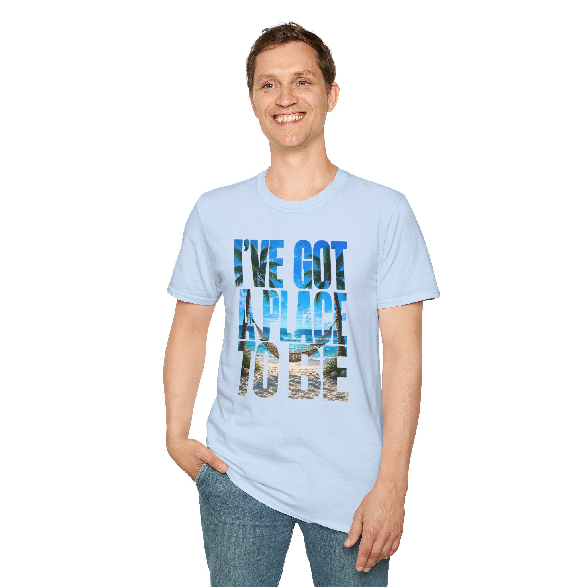 I've got a place to be blue version T-Shirt