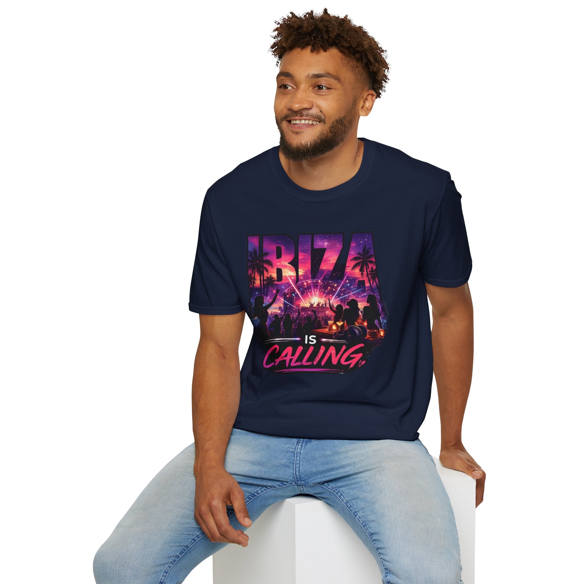 Ibiza is calling Club version T-Shirt