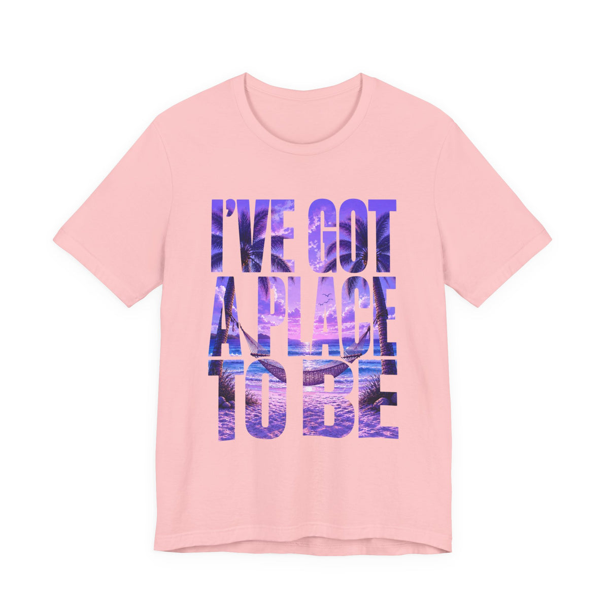 Copy of I've got a place to be purple version T‑Shirt