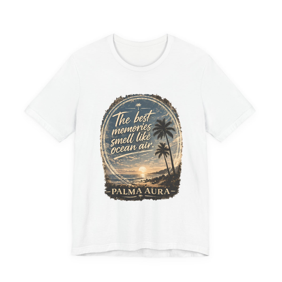 Copy of The best memories smells like ocean air T‑Shirt