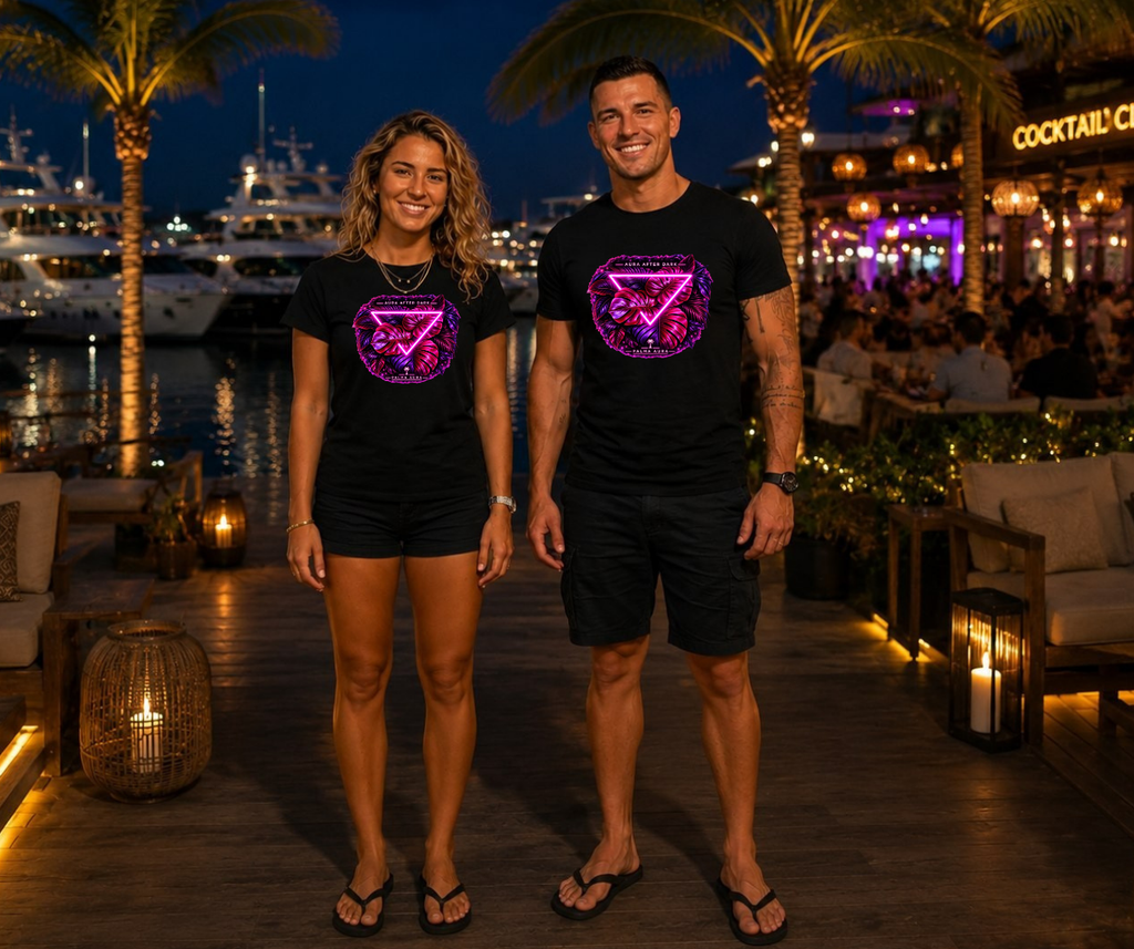 Aura After Dark Neon Pink T‑Shirt
