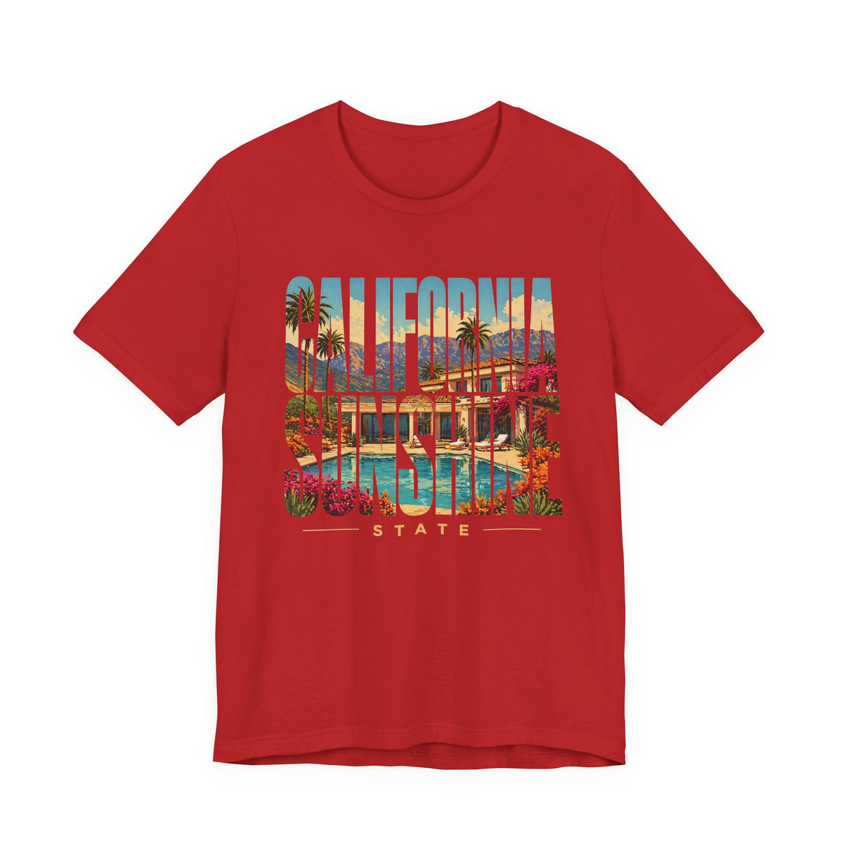 California Sunset State T‑Shirt