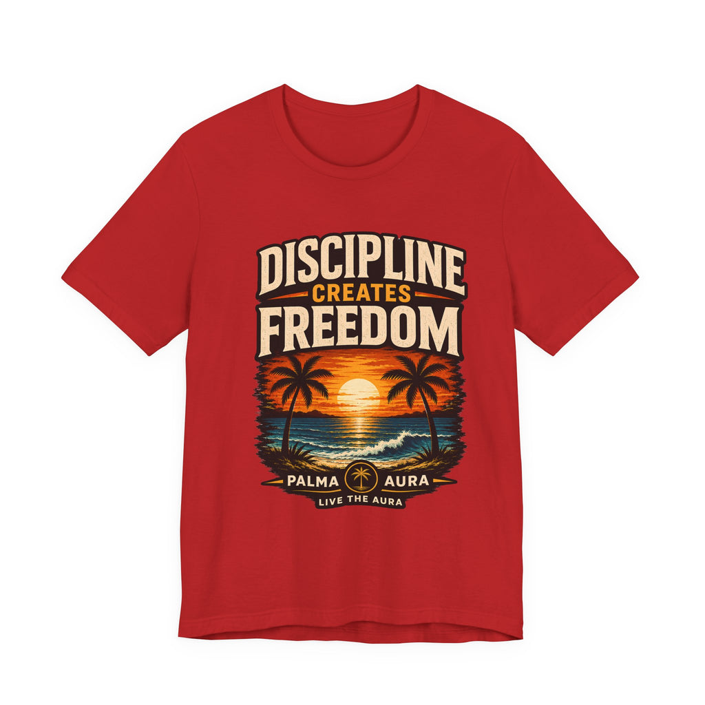 Copy of Discipline creates freedom collection 1 T‑Shirt