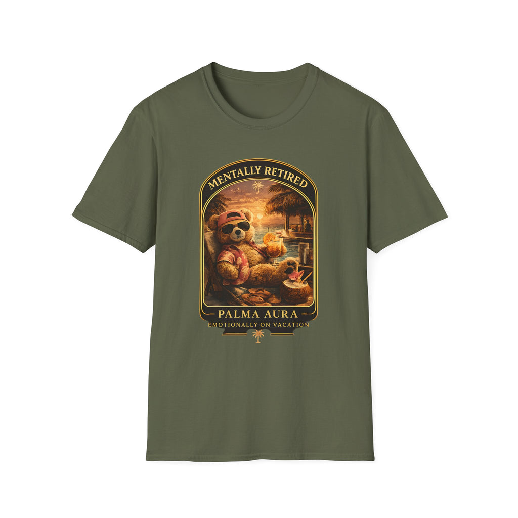 Mentally Retired Bear Version T-Shirt