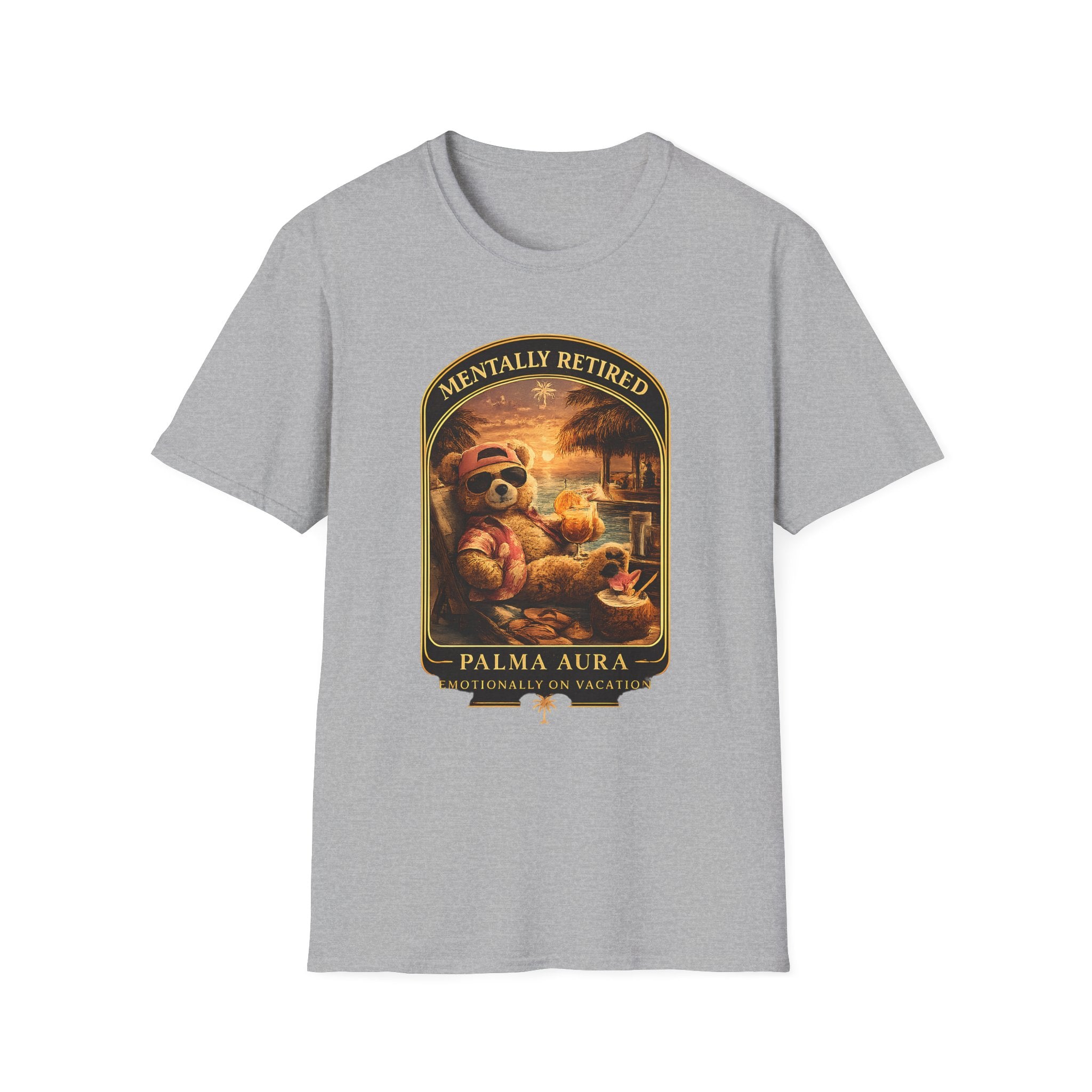 Mentally Retired Bear Version T-Shirt