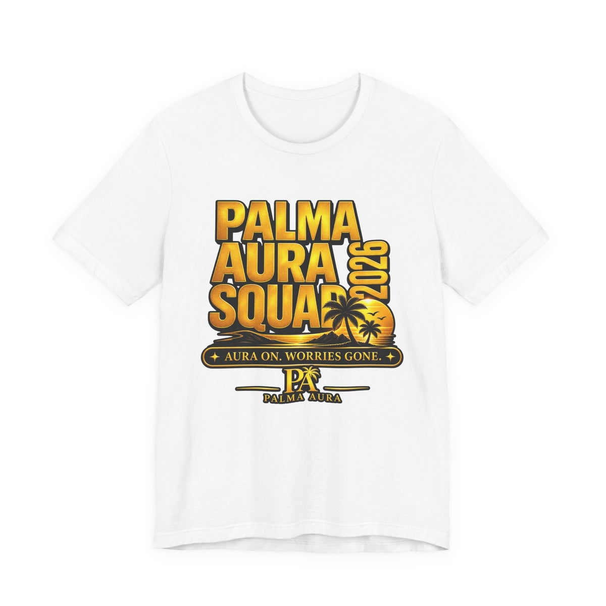 Copy of Palma Aura Squad Gold T‑Shirt