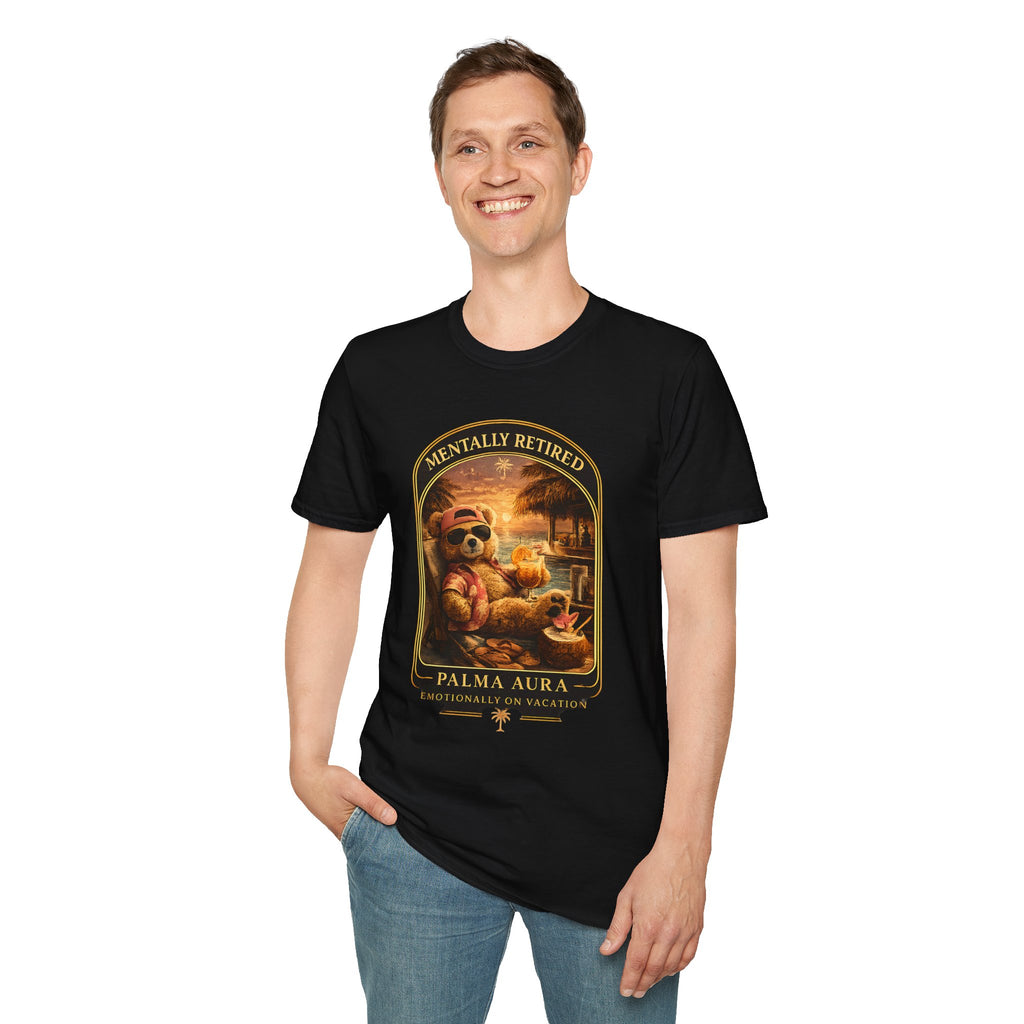 Mentally Retired Bear Version T-Shirt