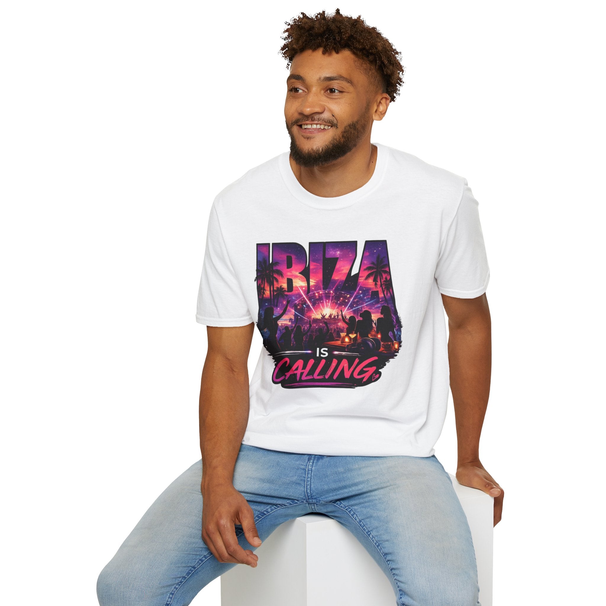 Ibiza is calling Club version T-Shirt