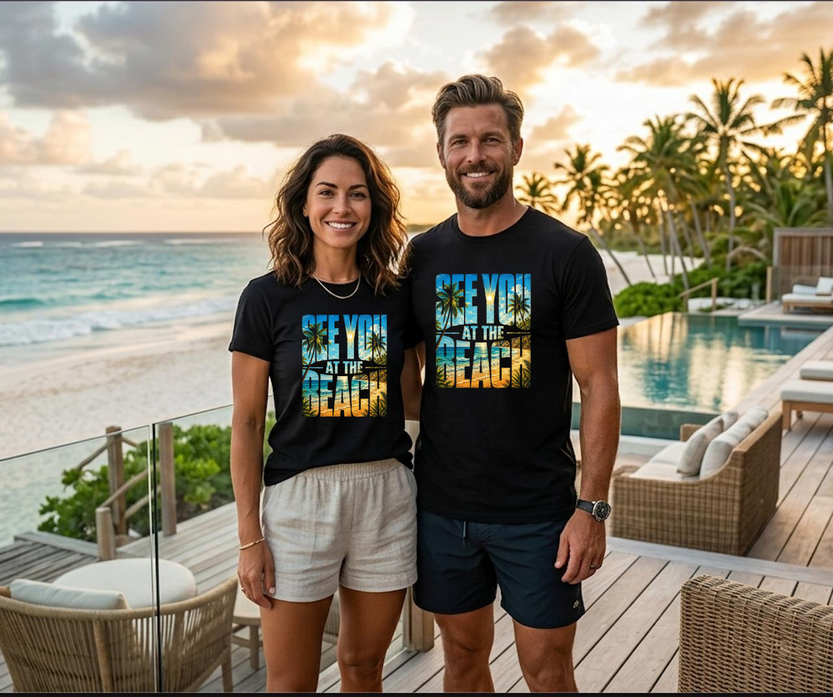See you at the beach 2 T‑Shirt