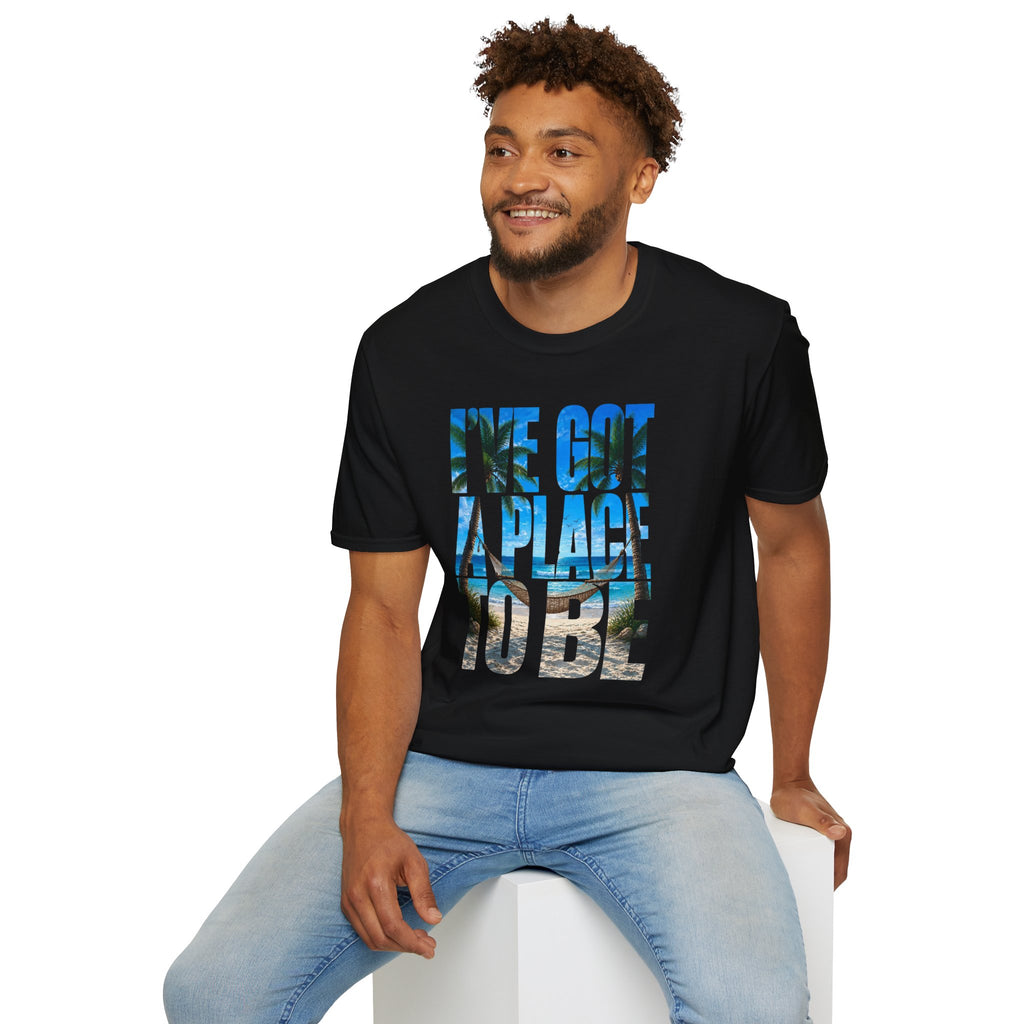 I've got a place to be blue version T-Shirt