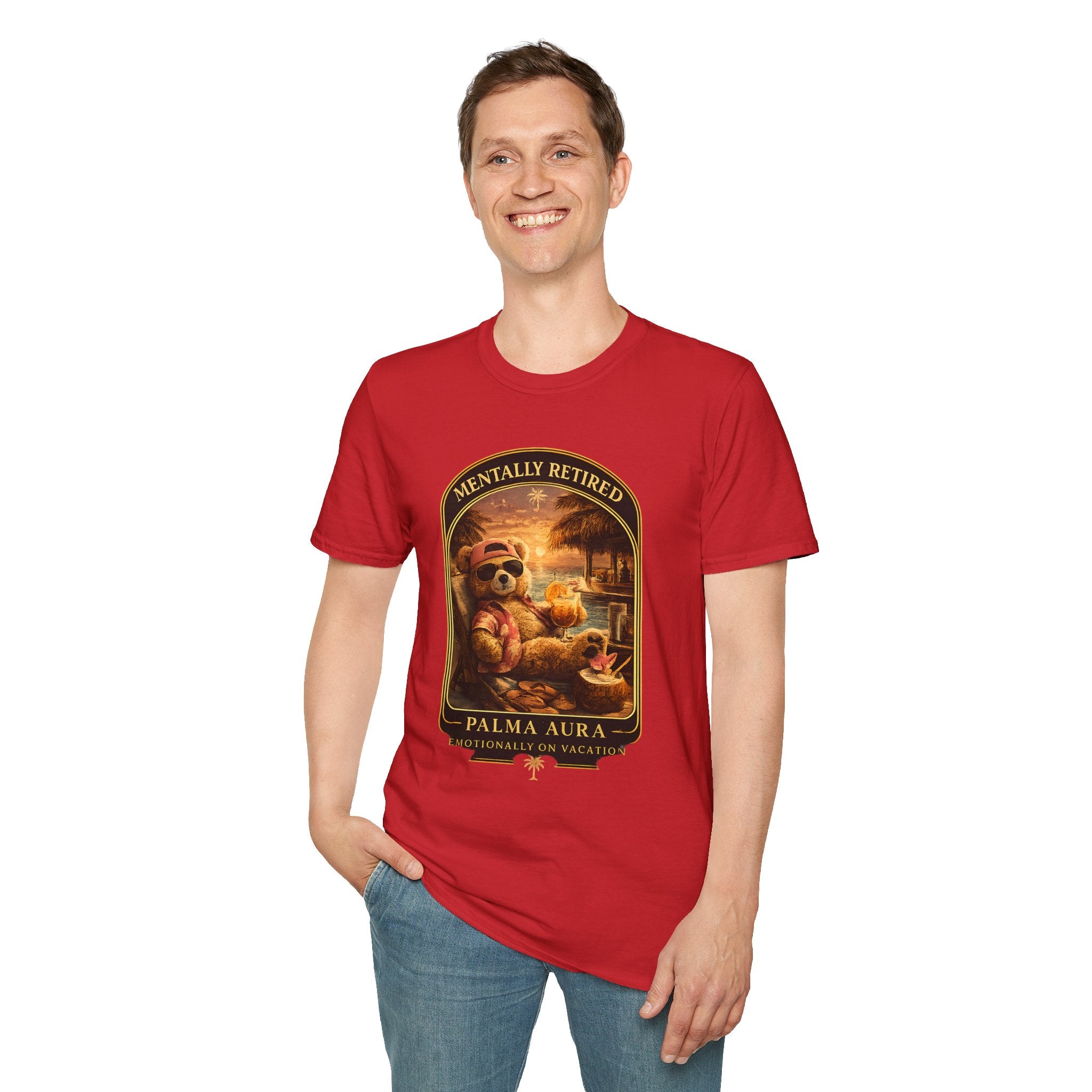Mentally Retired Bear Version T-Shirt