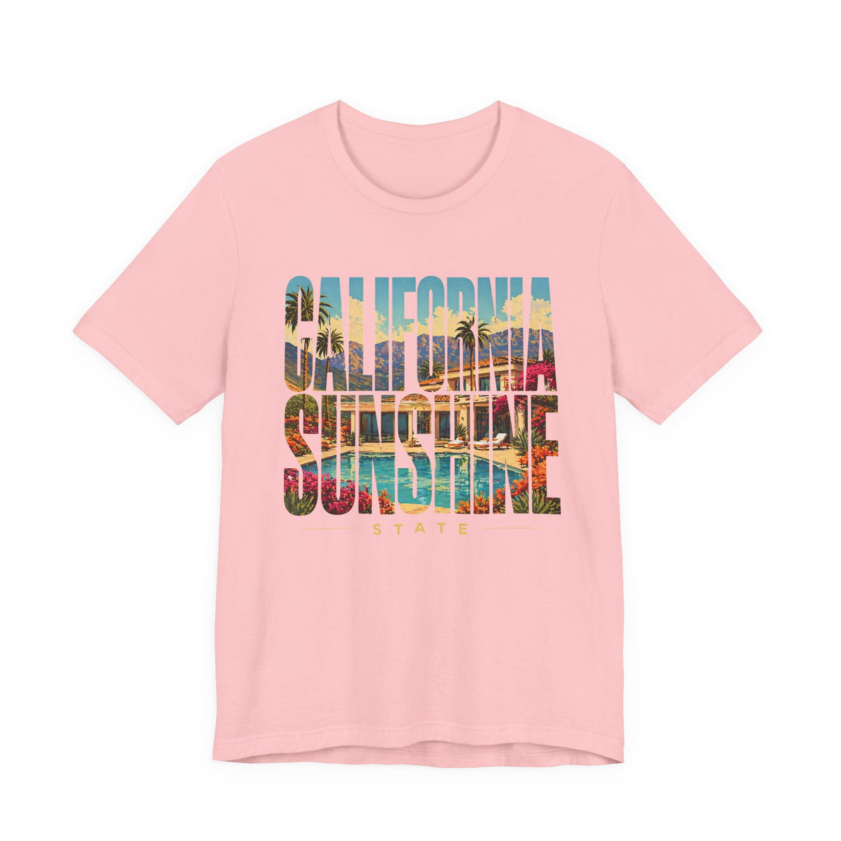 California Sunset State T‑Shirt