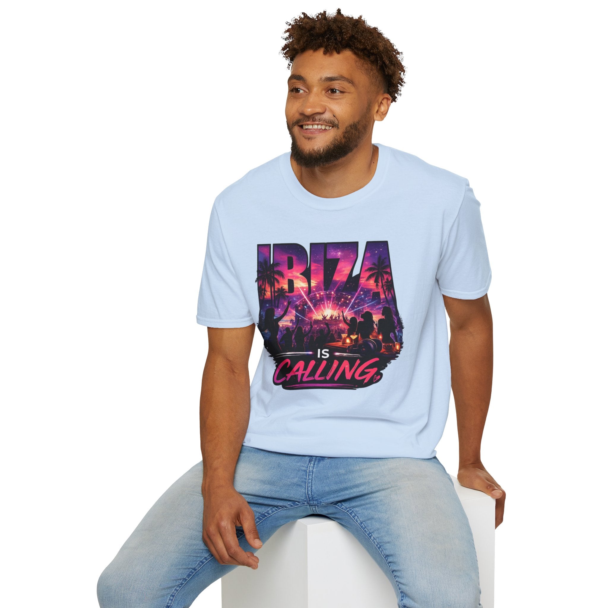 Ibiza is calling Club version T-Shirt
