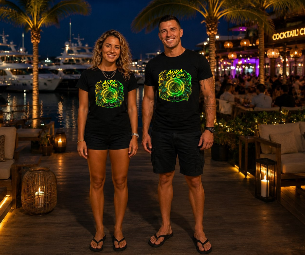 Aura After Dark Green Version T‑Shirt