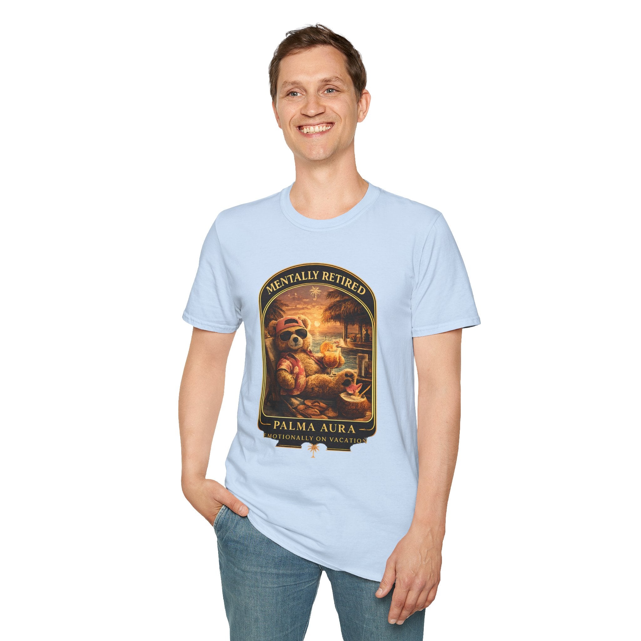 Mentally Retired Bear Version T-Shirt