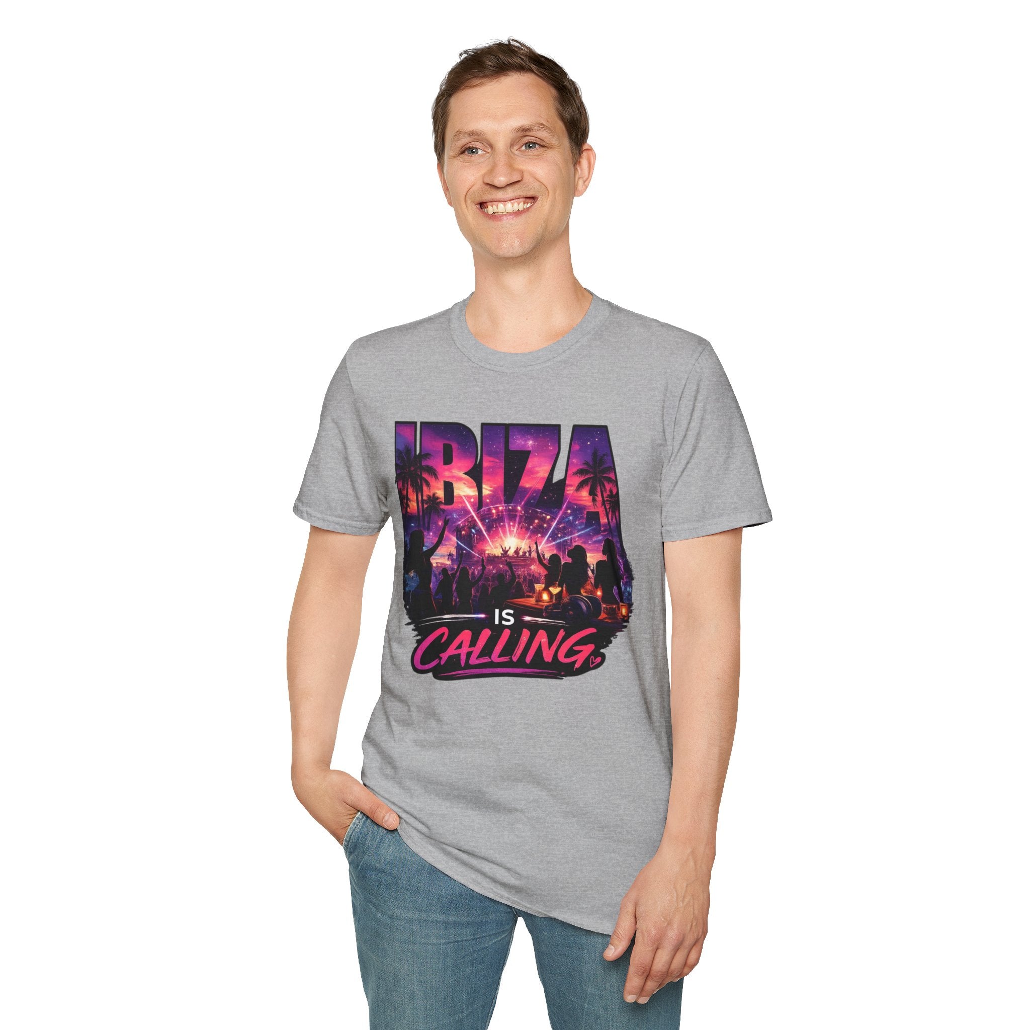 Ibiza is calling Club version T-Shirt