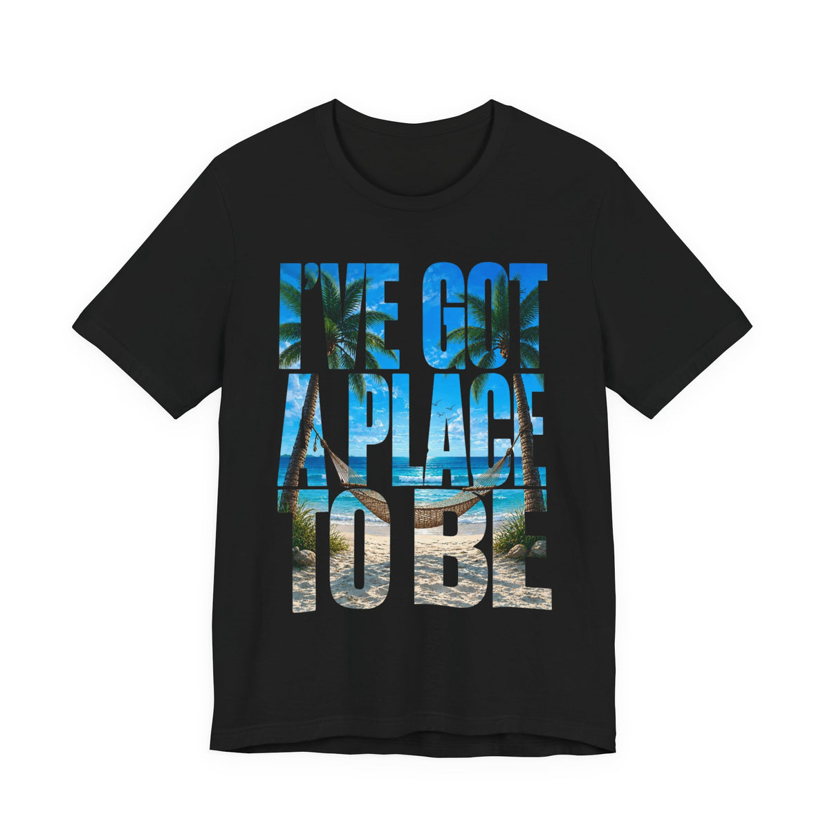 I've got a place to be blue version T‑Shirt