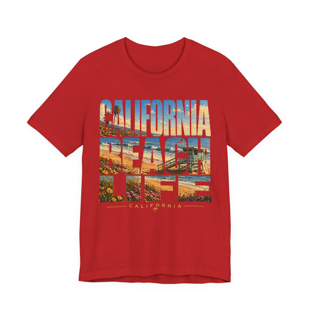 California Beach Life T‑Shirt