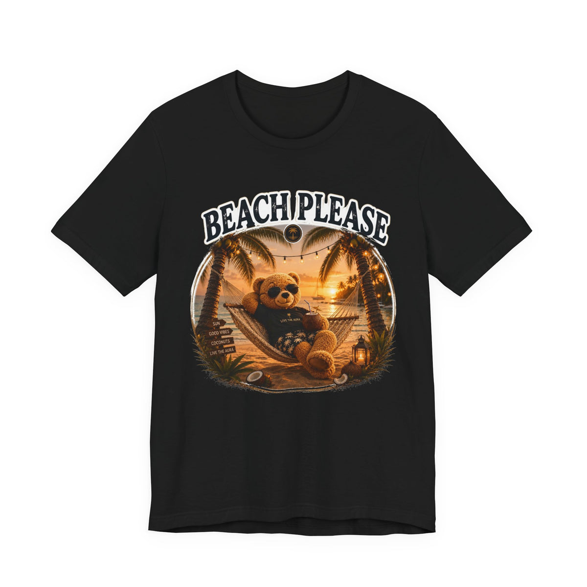 Copy of Beach Please Bear T‑Shirt