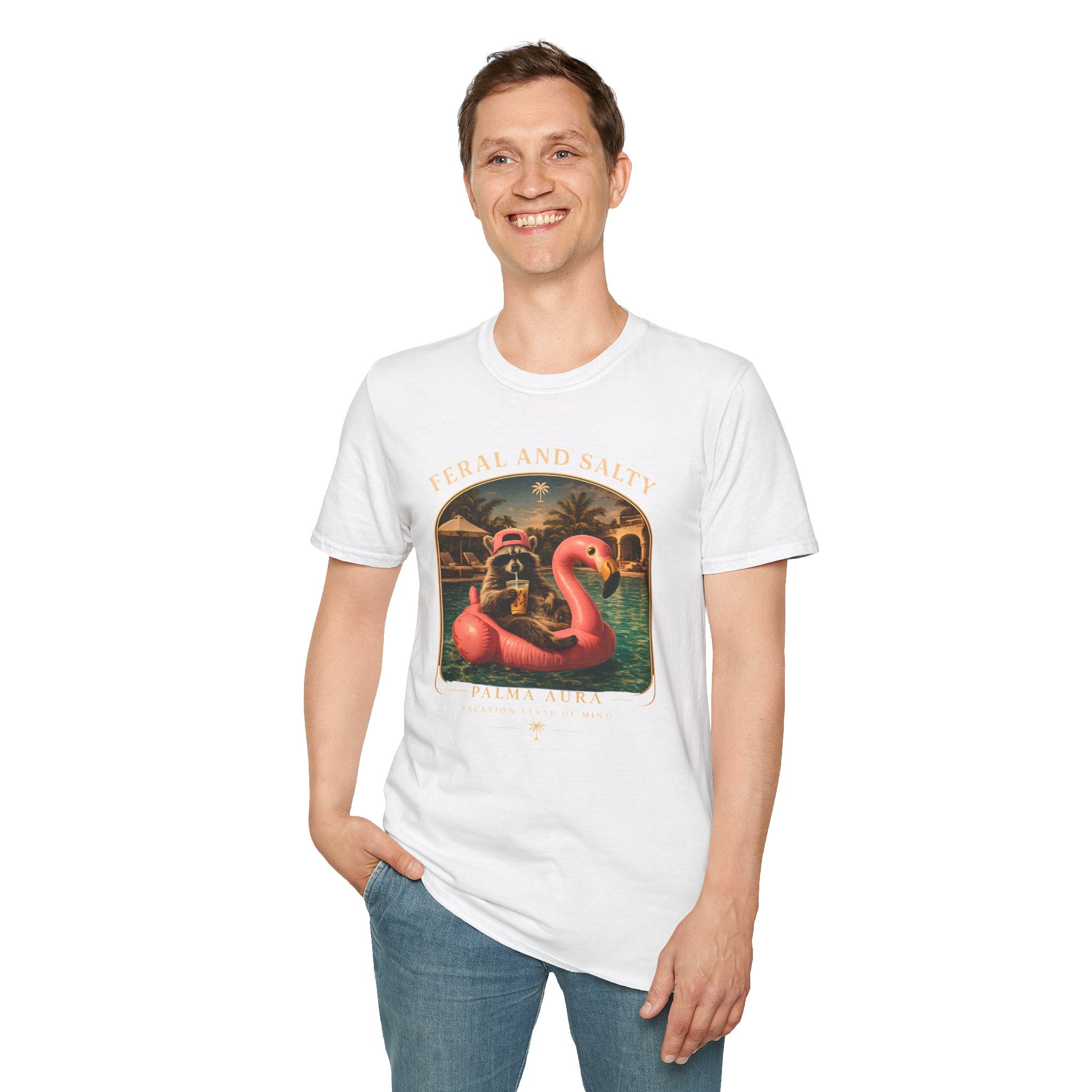 Feral and Salty Raccoon T-Shirt