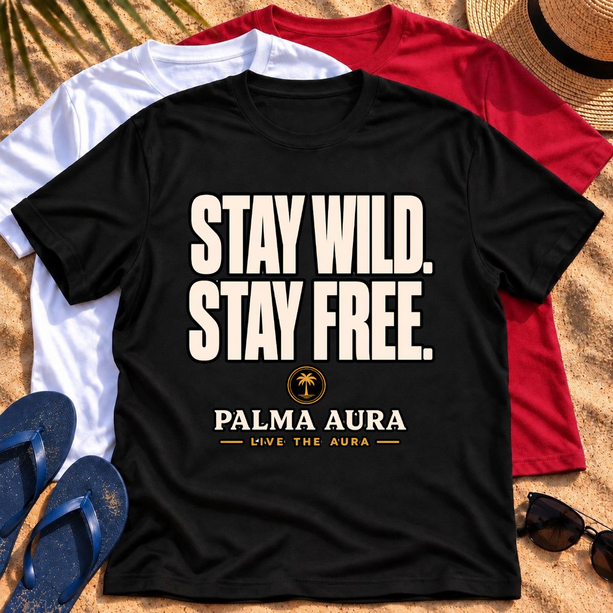 Stay Wild Stay Free T‑Shirt