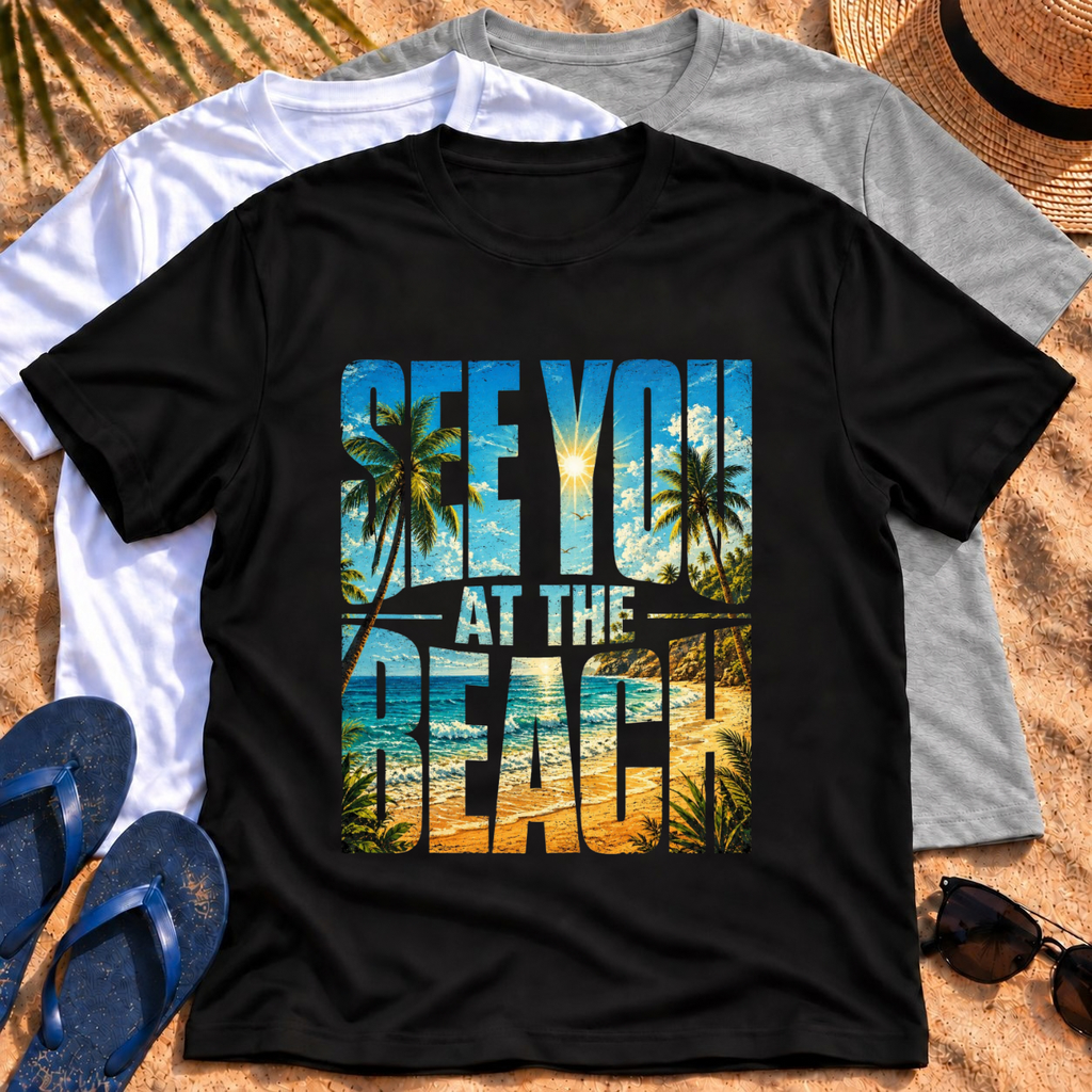 See you at the beach 2 T‑Shirt