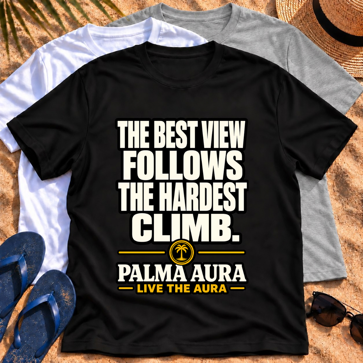 The Best View Follows The Hardest Climb T‑Shirt