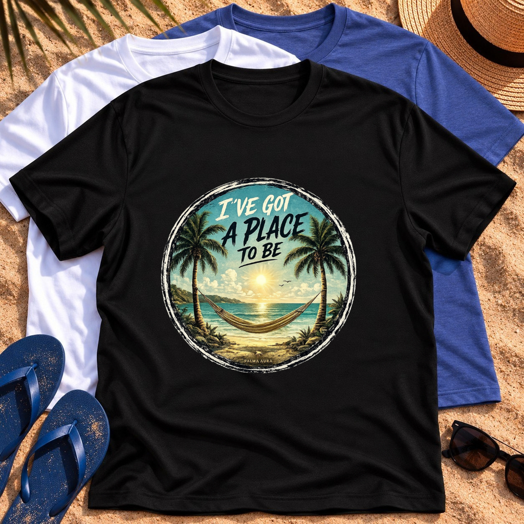 Copy of Copy of Copy of I've got a place to be T‑Shirt