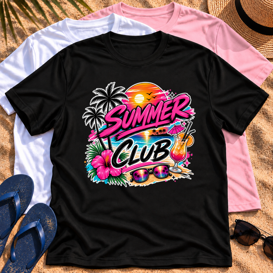 Summer Club T‑Shirt