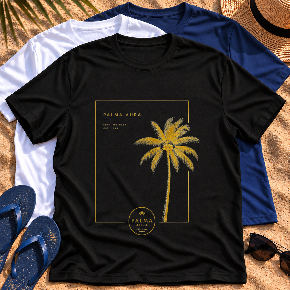 Palma Aura Gold T‑Shirt